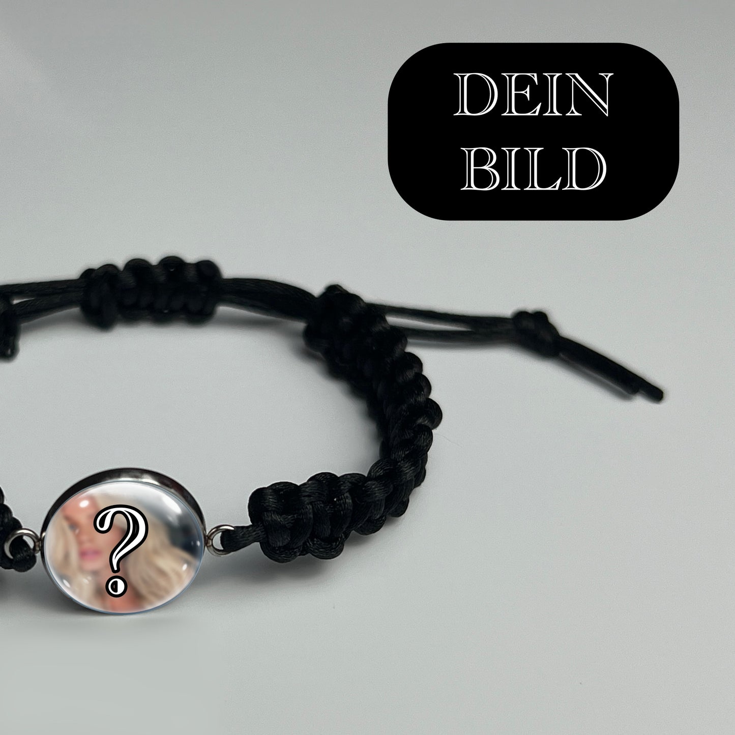 DEIN BILD - Hochwertiges Makramee Armband