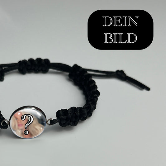 DEIN BILD - Hochwertiges Makramee Armband