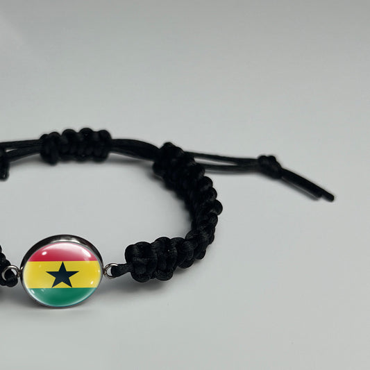 GHANA - Hochwertiges Makramee Armband