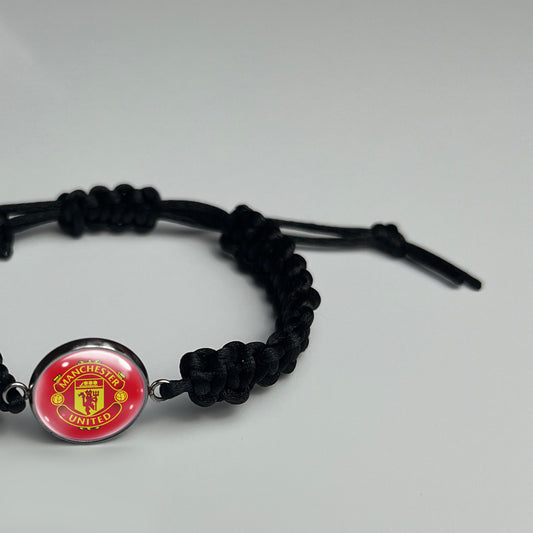 MANCHESTER UNITED - Hochwertiges Makramee Armband