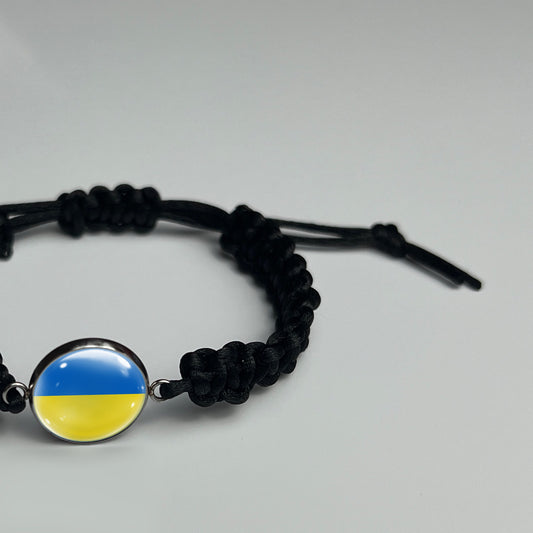 UKRAINE - Hochwertiges Makramee Armband